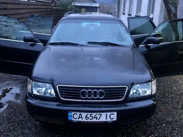 Черный Ауди А6, объемом двигателя 2.5 л и пробегом 464 тыс. км за 3000 $, фото 1 на Automoto.ua