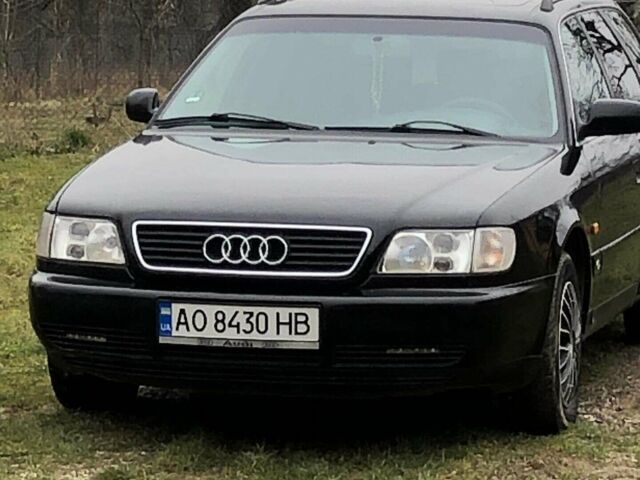 Черный Ауди А6, объемом двигателя 2.6 л и пробегом 405 тыс. км за 2600 $, фото 1 на Automoto.ua