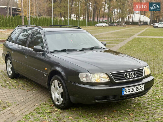 Черный Ауди А6, объемом двигателя 2.6 л и пробегом 273 тыс. км за 3500 $, фото 1 на Automoto.ua