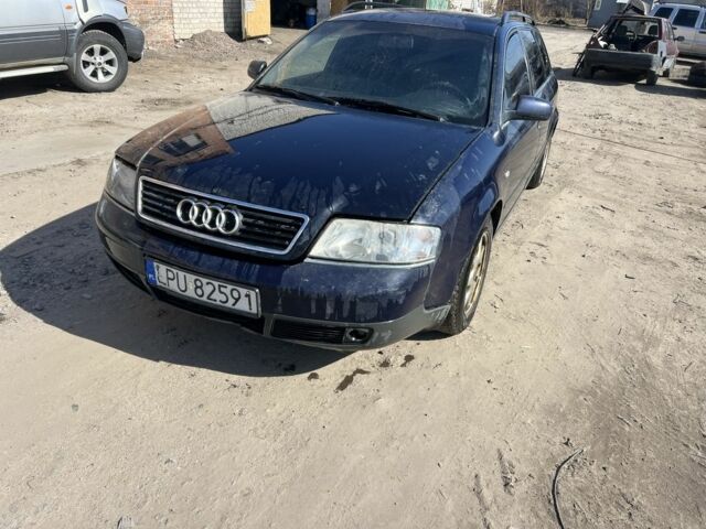 Черный Ауди А6, объемом двигателя 1.9 л и пробегом 412 тыс. км за 400 $, фото 1 на Automoto.ua