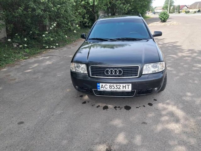 Черный Ауди А6, объемом двигателя 2.5 л и пробегом 306 тыс. км за 2850 $, фото 1 на Automoto.ua