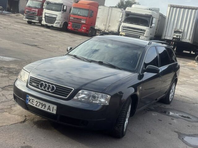 Черный Ауди А6, объемом двигателя 2.5 л и пробегом 380 тыс. км за 3850 $, фото 1 на Automoto.ua