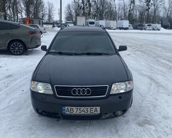 Черный Ауди А6, объемом двигателя 2.5 л и пробегом 376 тыс. км за 3200 $, фото 1 на Automoto.ua