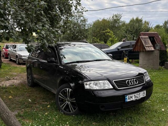 Черный Ауди А6, объемом двигателя 2.5 л и пробегом 345 тыс. км за 3157 $, фото 1 на Automoto.ua