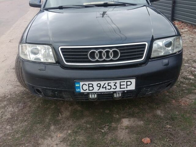 Черный Ауди А6, объемом двигателя 2.5 л и пробегом 430 тыс. км за 3100 $, фото 1 на Automoto.ua