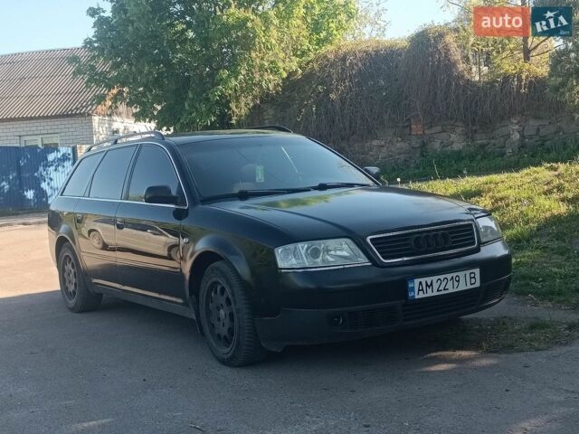 Черный Ауди А6, объемом двигателя 2.5 л и пробегом 499 тыс. км за 3500 $, фото 1 на Automoto.ua