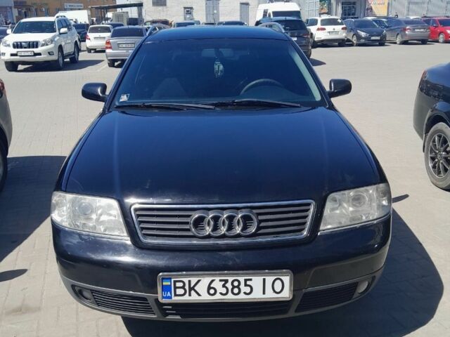 Черный Ауди А6, объемом двигателя 2.5 л и пробегом 380 тыс. км за 5300 $, фото 1 на Automoto.ua