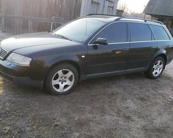 Черный Ауди А6, объемом двигателя 2.5 л и пробегом 316 тыс. км за 3500 $, фото 1 на Automoto.ua