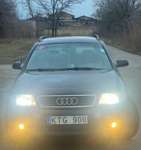 Черный Ауди А6, объемом двигателя 2.5 л и пробегом 380 тыс. км за 2500 $, фото 1 на Automoto.ua