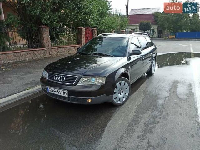 Черный Ауди А6, объемом двигателя 2.5 л и пробегом 357 тыс. км за 4799 $, фото 1 на Automoto.ua