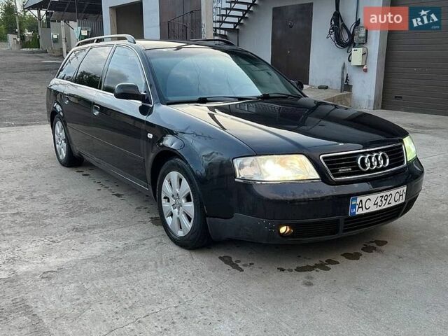 Черный Ауди А6, объемом двигателя 2.5 л и пробегом 300 тыс. км за 3700 $, фото 1 на Automoto.ua