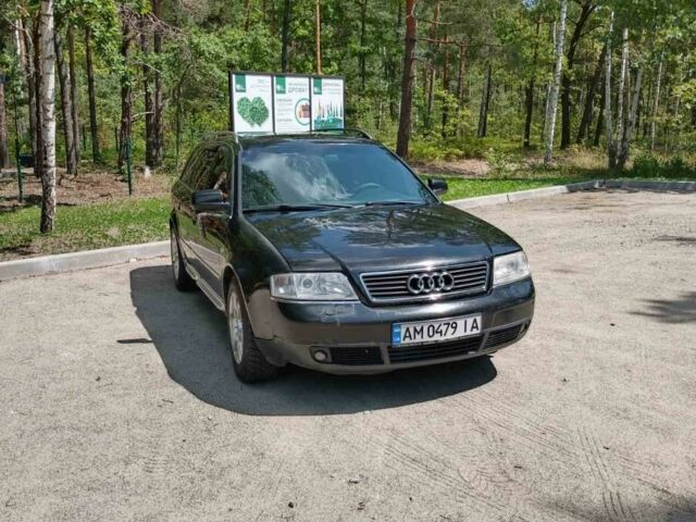 Черный Ауди А6, объемом двигателя 2.5 л и пробегом 395 тыс. км за 4500 $, фото 1 на Automoto.ua