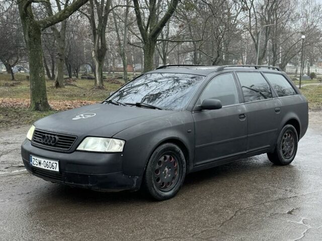 Черный Ауди А6, объемом двигателя 2.5 л и пробегом 400 тыс. км за 2200 $, фото 1 на Automoto.ua