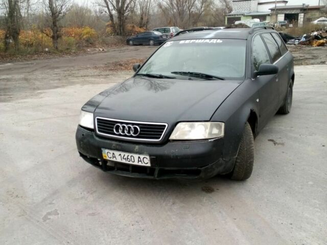 Черный Ауди А6, объемом двигателя 2.5 л и пробегом 300 тыс. км за 2000 $, фото 1 на Automoto.ua