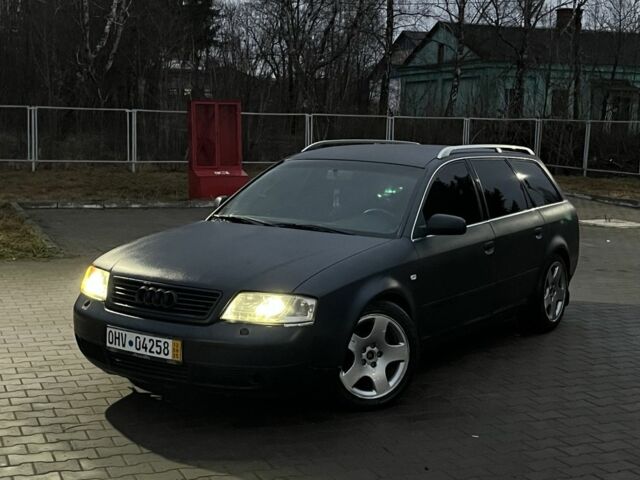 Черный Ауди А6, объемом двигателя 2.5 л и пробегом 380 тыс. км за 1999 $, фото 1 на Automoto.ua