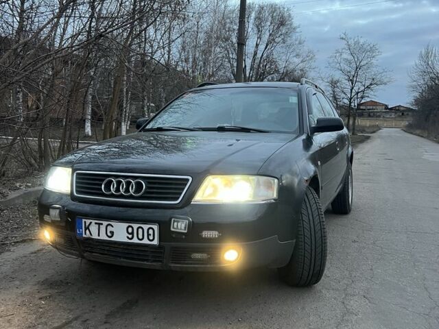 Черный Ауди А6, объемом двигателя 2.5 л и пробегом 380 тыс. км за 2500 $, фото 1 на Automoto.ua