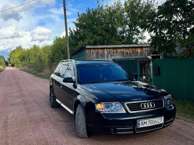 Черный Ауди А6, объемом двигателя 2.5 л и пробегом 350 тыс. км за 5000 $, фото 1 на Automoto.ua