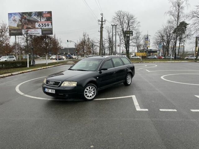 Черный Ауди А6, объемом двигателя 2.5 л и пробегом 200 тыс. км за 1900 $, фото 1 на Automoto.ua