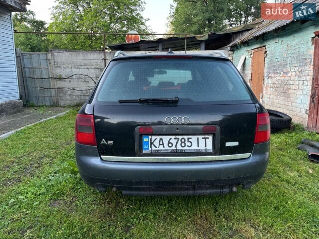 Черный Ауди А6, объемом двигателя 2.5 л и пробегом 440 тыс. км за 3500 $, фото 1 на Automoto.ua
