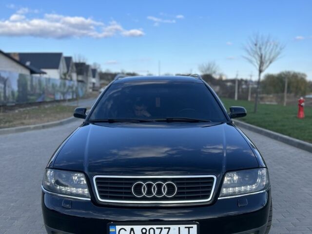 Черный Ауди А6, объемом двигателя 2.5 л и пробегом 345 тыс. км за 4300 $, фото 1 на Automoto.ua