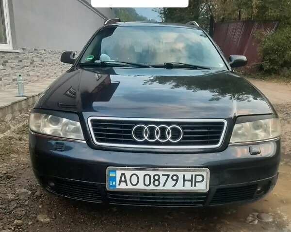 Черный Ауди А6, объемом двигателя 2.5 л и пробегом 345 тыс. км за 3500 $, фото 1 на Automoto.ua