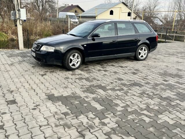 Черный Ауди А6, объемом двигателя 2.5 л и пробегом 345 тыс. км за 3200 $, фото 1 на Automoto.ua