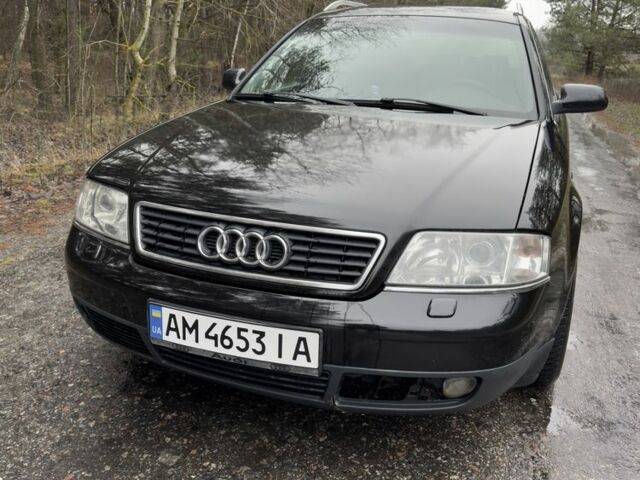 Черный Ауди А6, объемом двигателя 2.5 л и пробегом 278 тыс. км за 4000 $, фото 1 на Automoto.ua