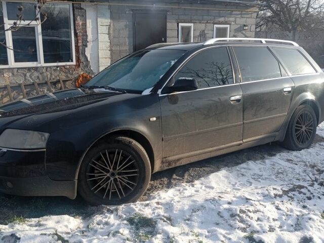 Черный Ауди А6, объемом двигателя 2.5 л и пробегом 369 тыс. км за 3200 $, фото 1 на Automoto.ua