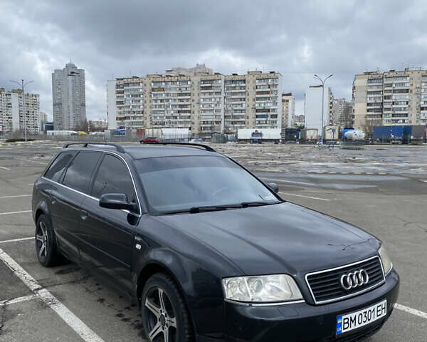 Черный Ауди А6, объемом двигателя 2.5 л и пробегом 386 тыс. км за 5000 $, фото 1 на Automoto.ua