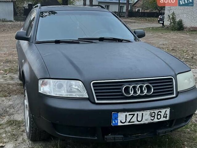 Черный Ауди А6, объемом двигателя 2.5 л и пробегом 330 тыс. км за 2800 $, фото 1 на Automoto.ua