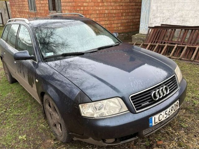 Черный Ауди А6, объемом двигателя 2.5 л и пробегом 290 тыс. км за 1800 $, фото 1 на Automoto.ua