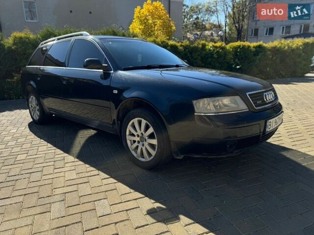 Черный Ауди А6, объемом двигателя 2.5 л и пробегом 390 тыс. км за 3500 $, фото 1 на Automoto.ua
