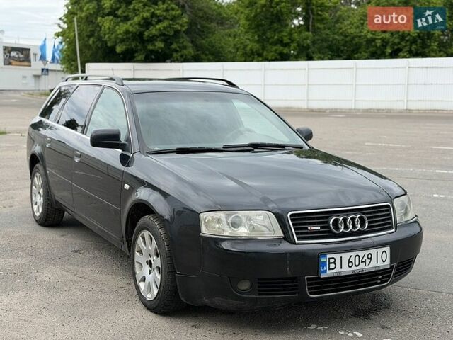 Черный Ауди А6, объемом двигателя 2.5 л и пробегом 350 тыс. км за 2800 $, фото 1 на Automoto.ua