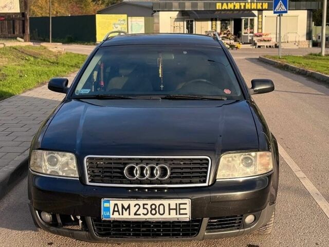 Черный Ауди А6, объемом двигателя 1.98 л и пробегом 383 тыс. км за 3200 $, фото 1 на Automoto.ua