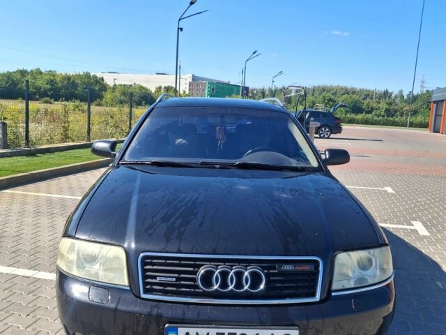 Чорний Ауді А6, об'ємом двигуна 2.5 л та пробігом 329 тис. км за 4500 $, фото 1 на Automoto.ua