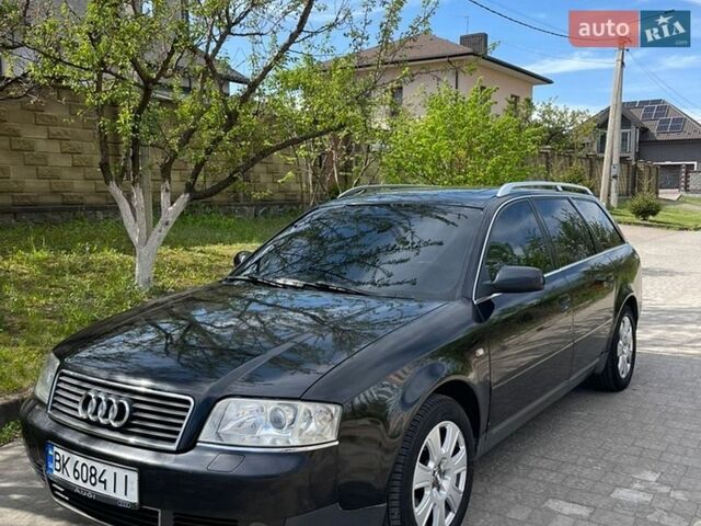 Черный Ауди А6, объемом двигателя 2.5 л и пробегом 345 тыс. км за 4200 $, фото 1 на Automoto.ua
