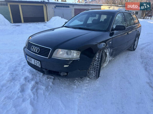 Черный Ауди А6, объемом двигателя 1.9 л и пробегом 350 тыс. км за 1850 $, фото 1 на Automoto.ua