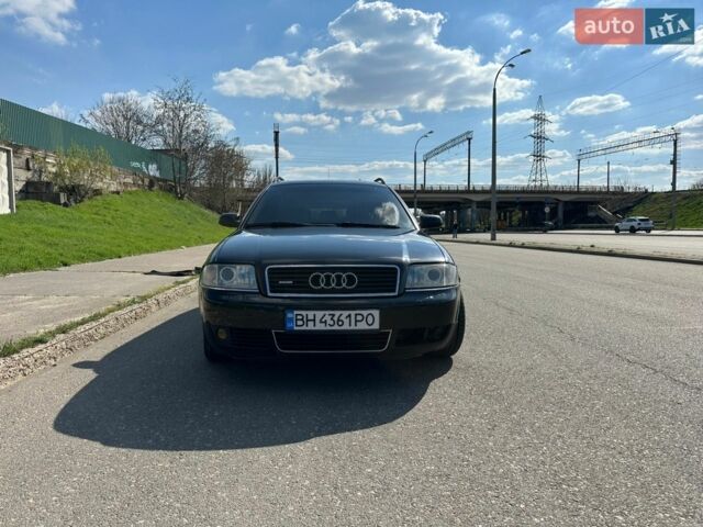 Черный Ауди А6, объемом двигателя 2.5 л и пробегом 405 тыс. км за 4300 $, фото 1 на Automoto.ua