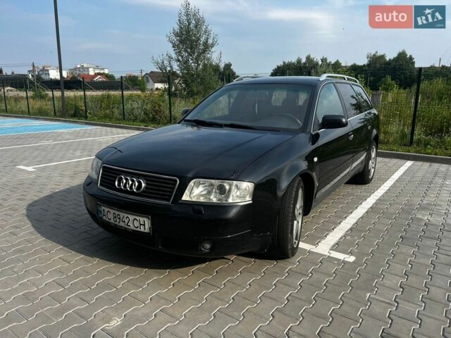 Чорний Ауді А6, об'ємом двигуна 2.5 л та пробігом 298 тис. км за 4250 $, фото 1 на Automoto.ua