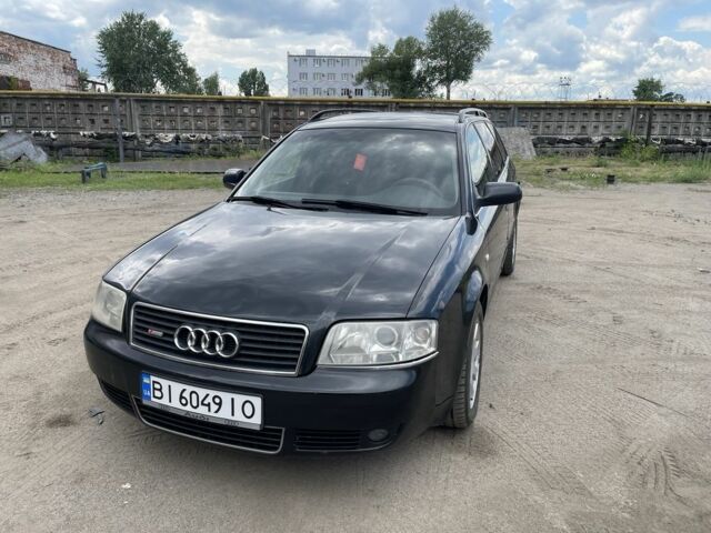 Черный Ауди А6, объемом двигателя 2.5 л и пробегом 330 тыс. км за 3200 $, фото 1 на Automoto.ua