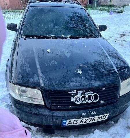 Черный Ауди А6, объемом двигателя 2.5 л и пробегом 301 тыс. км за 4800 $, фото 1 на Automoto.ua