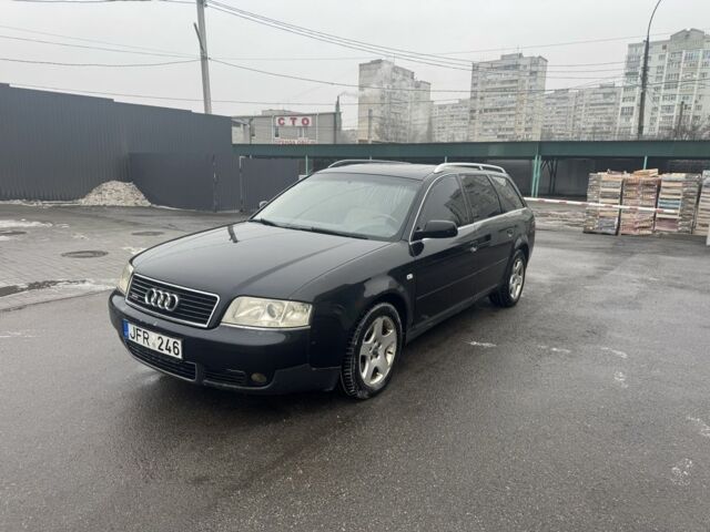 Черный Ауди А6, объемом двигателя 2.5 л и пробегом 300 тыс. км за 2350 $, фото 1 на Automoto.ua