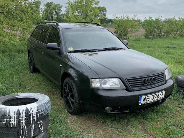 Черный Ауди А6, объемом двигателя 2.5 л и пробегом 430 тыс. км за 2500 $, фото 1 на Automoto.ua