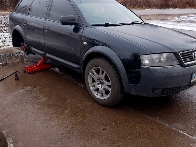 Черный Ауди А6, объемом двигателя 2.5 л и пробегом 400 тыс. км за 4300 $, фото 1 на Automoto.ua