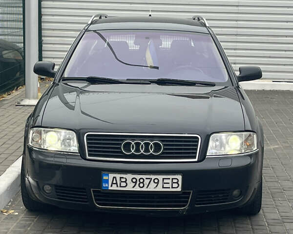 Черный Ауди А6, объемом двигателя 2.5 л и пробегом 384 тыс. км за 4700 $, фото 1 на Automoto.ua