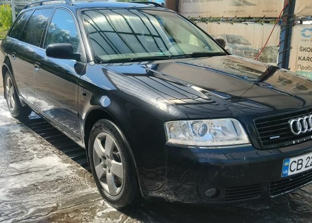 Чорний Ауді А6, об'ємом двигуна 2.5 л та пробігом 443 тис. км за 4997 $, фото 1 на Automoto.ua