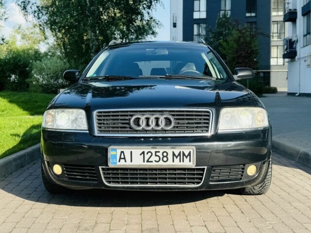 Черный Ауди А6, объемом двигателя 2.5 л и пробегом 246 тыс. км за 4300 $, фото 1 на Automoto.ua