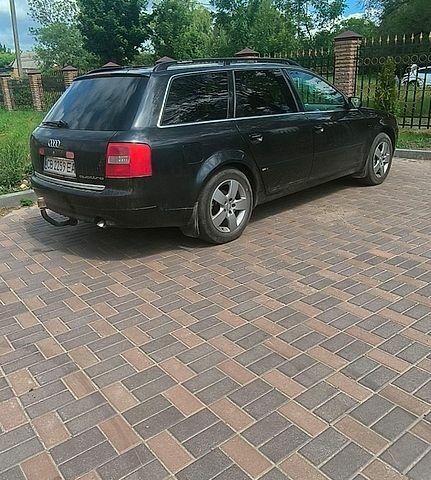 Черный Ауди А6, объемом двигателя 2.5 л и пробегом 442 тыс. км за 5500 $, фото 1 на Automoto.ua