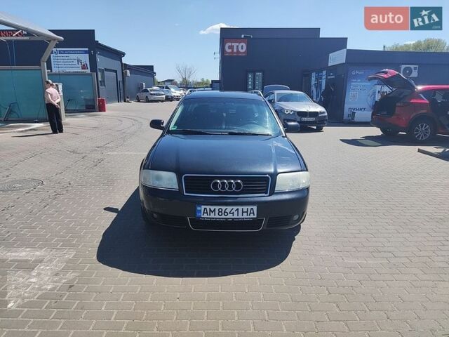 Черный Ауди А6, объемом двигателя 2 л и пробегом 226 тыс. км за 5200 $, фото 1 на Automoto.ua