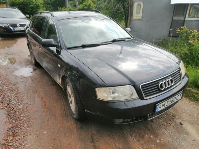 Чорний Ауді А6, об'ємом двигуна 2.5 л та пробігом 270 тис. км за 2300 $, фото 1 на Automoto.ua
